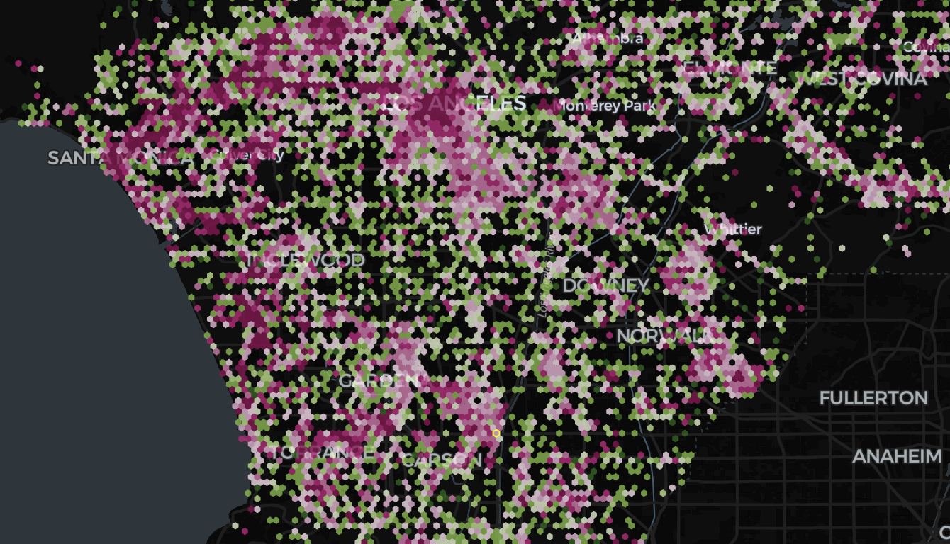 Internet quality in Los Angeles